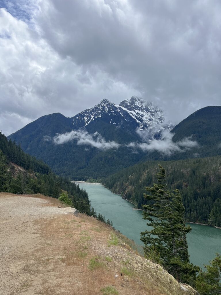 Diablo Lake in the North Cascades