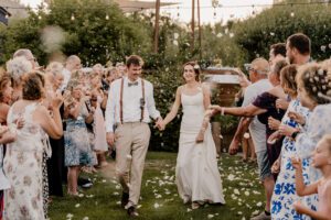 Bubble exit at Thee Barn on Hinman